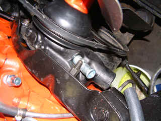Nieuwe 1/2 inch gebogen heet water slang nippel.