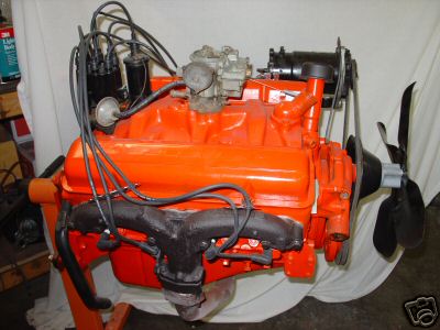 Right side of the new correct casted engine.